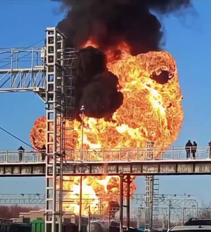 В Тамбовской области взорвались цистерны с бензином