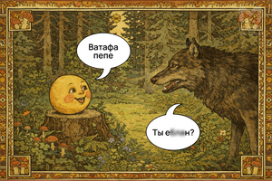 "Курочка Ряба " — древний космический мем