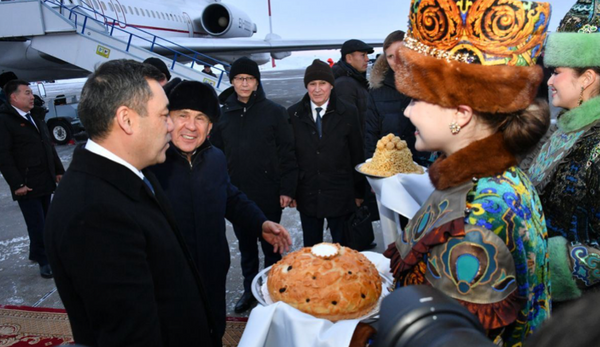 Президенты Казахстана, Кыргызстана, Узбекистана и Таджикистана прилетели в Казань