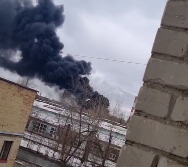 В Екатеринбурге загорелся один из цехов "Уралмашзавода"