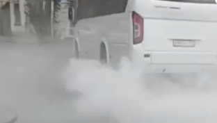 В Ростове у автобуса на ходу сломалась турбина