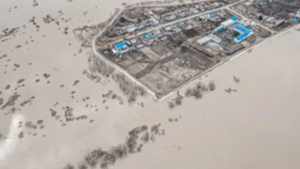 Вода отрезала Казанский район Тюменской области от большой земли