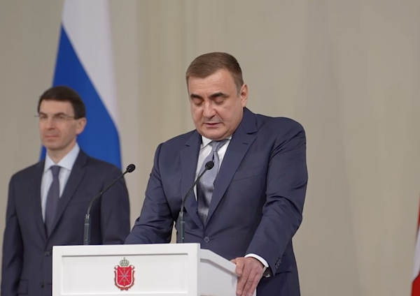 Экс-губернатор Тульской области Алексей Дюмин эмоционально попрощался с регионом: видео