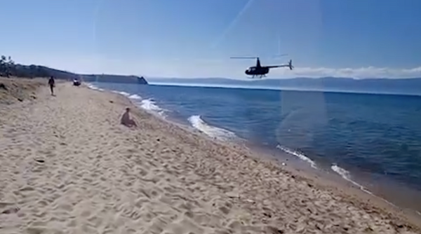 Транспортная прокуратура организовала проверку из-за посадки вертолётов на Ольхоне