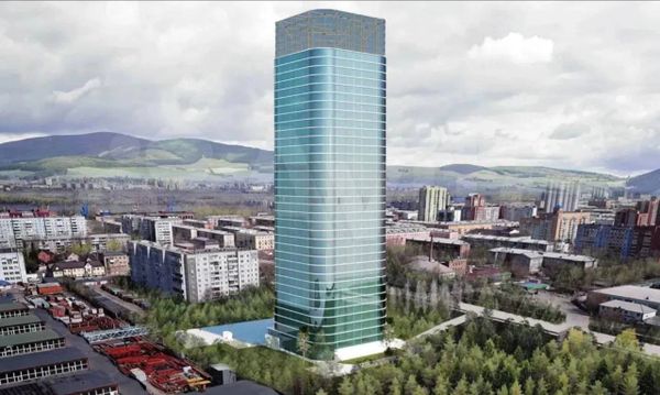 Квартиры в мифическом красноярском небоскрёбе выставили на продажу