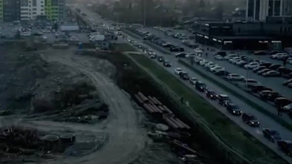 Новосибирск встал в огромных пробках