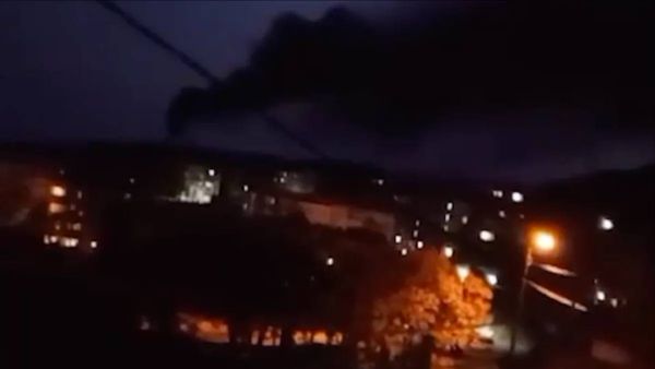 Приморский посёлок засыпало сажей