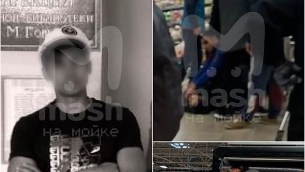 Мужчина с ножом ворвался в гипермаркет "Окей" в Петербурге: подробности