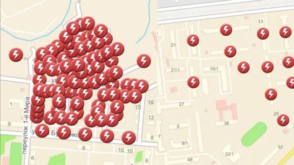 Больше 100 домов остались без света из-за аварии в Новосибирске