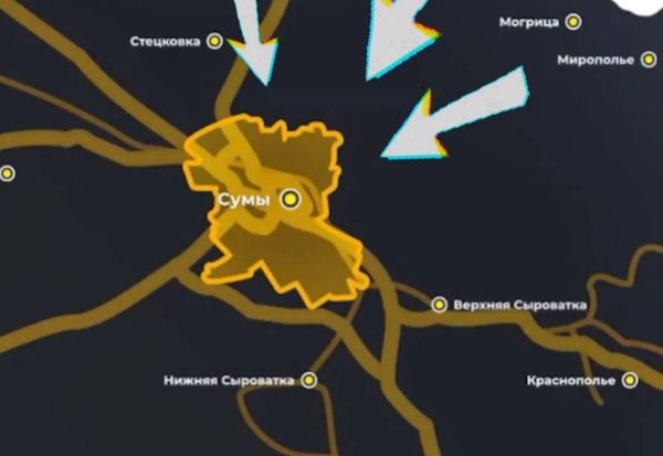Около 1000 бойцов ВСУ оказались в оперативном окружении ВС РФ в Сумской области