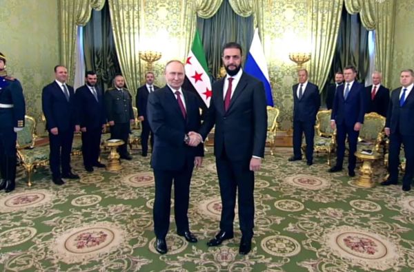 Встреча Владимира Путина с президентом Сирии Ахмедом аш-Шараа: главное
