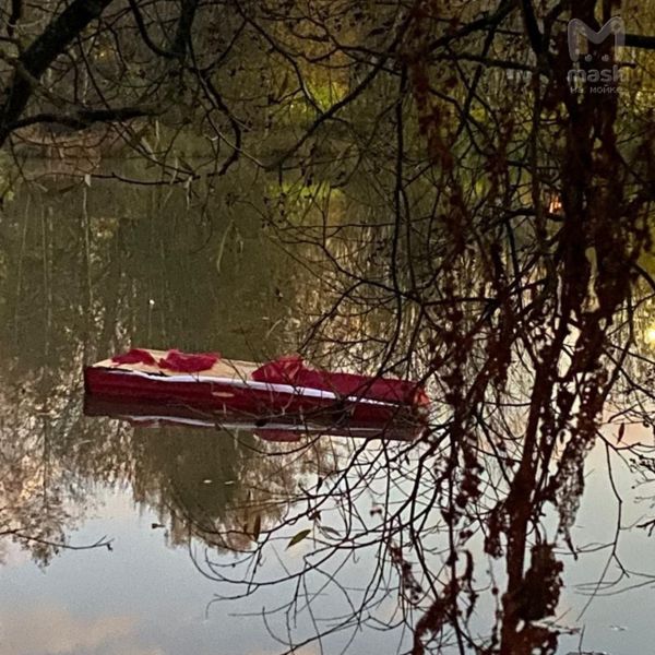 Плавающий в озере гроб напугал жителей Всеволожска