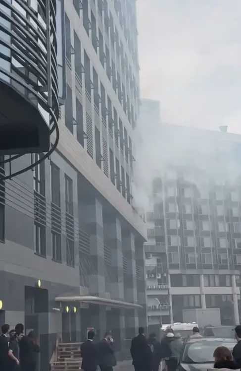 В Москве в отеле Radisson Blu Олимпийский произошёл пожар