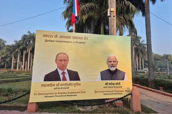 Владимир Путин прибыл в Индию