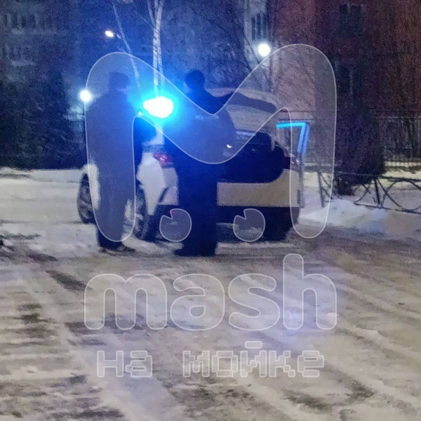 У школы в Красногвардейском районе Петербурга заметили скорую и полицию