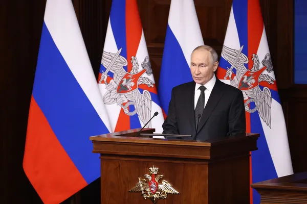 Путин выступил на заседании коллегии Минобороны: главные заявления президента