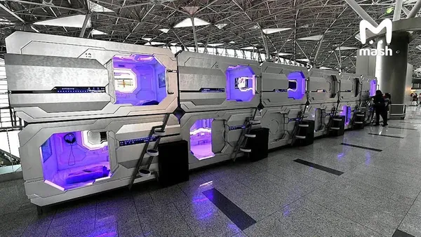 Путешественница застряла в капсульном отеле в аэропорту Внуково