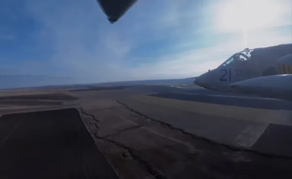Опубликовано видео уничтожения одного из самых мощных самолётов ВСУ