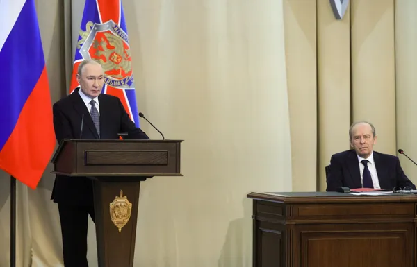 Владимир Путин выступил на заседании коллегии ФСБ России: главное