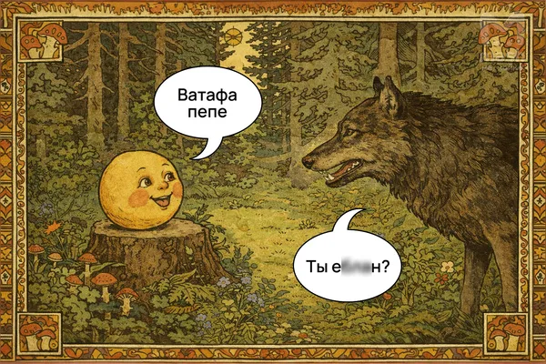 "Курочка Ряба " — древний космический мем