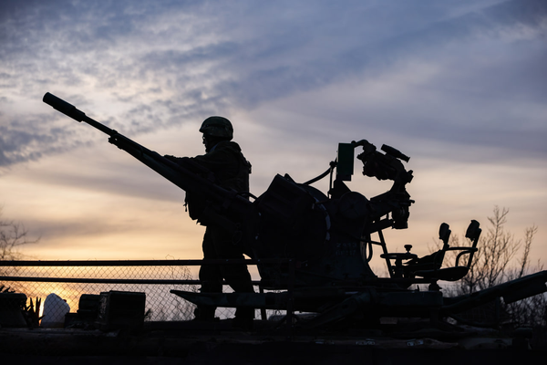 Опубликованы кадры боевой работы огневой группы Черноморского флота "Катран" по украинским БПЛА в Крыму