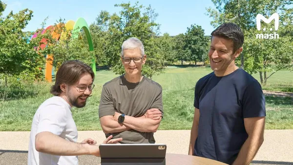 Разработчик из Екатеринбурга презентовал своё приложение главе Apple Тиму Куку
