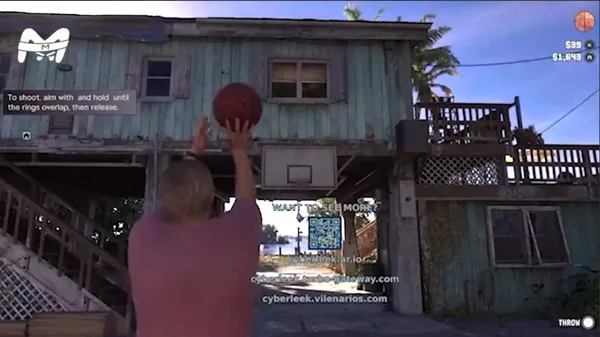В новой GTA можно будет сыграть в баскетбол, хакеры показали, как это выглядит