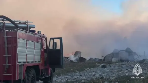 В Ярославской области при пожаре на заводе по производству петард погибли пять человек