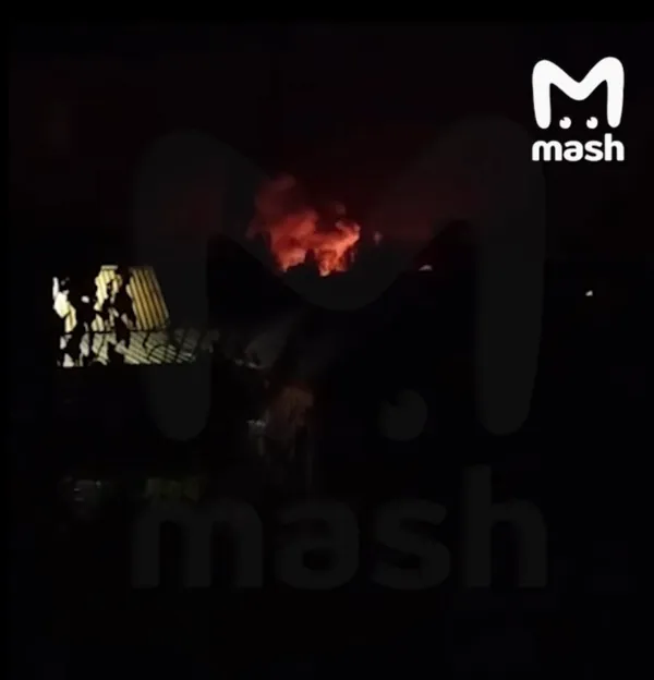 В Амурской области упал военный самолёт