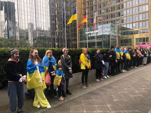 В Берлине украинцы протестуют против Марины Овсянниковой и её новой работы