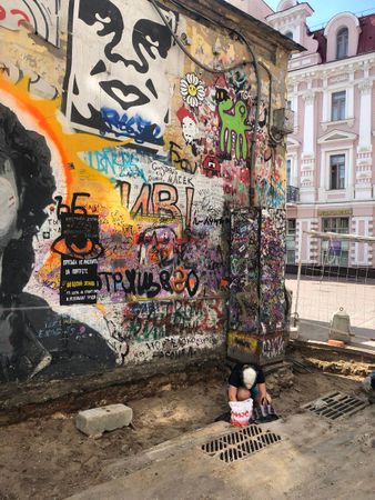 4. Стена Цоя на Арбате.