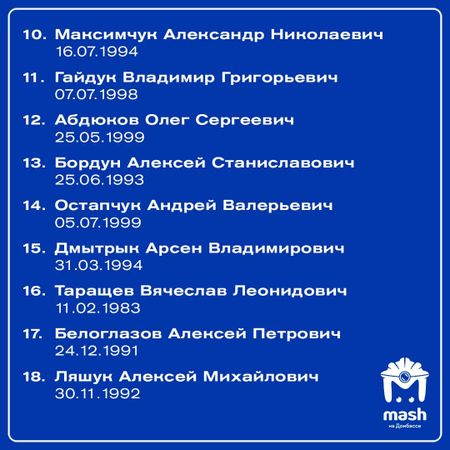 Минобороны опубликовало списки раненных при ударе по СИЗО в Еленовке среди украинских пленных
