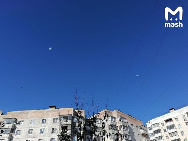 В Сети появились кадры работы ПВО над Белгородом