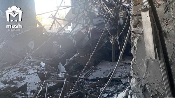 ВСУ обстреляли ночью завод "Стирол" в Горловке