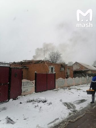 Украинские военные обстреляли Шебекино, один из снарядов упал на жилой дом