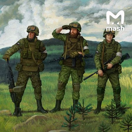 На Садовом кольце со стены дома пропало граффити с русскими военными в образе богатырей