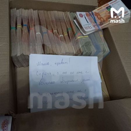 В доме главного бухгалтера пивоваренной компании "Завод Трёхсосенский" нашли записку и 26 млн рублей