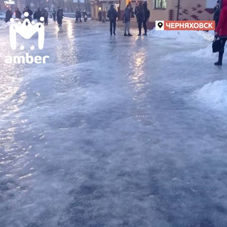 На Калининград и область обрушился ледяной дождь