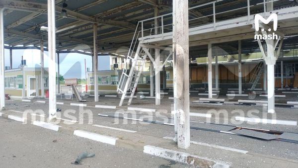 Mash публикует эксклюзивные кадры с АПП Грайворон в Белгородской области