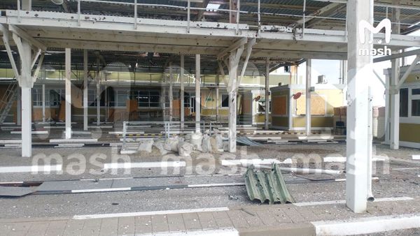 Mash публикует эксклюзивные кадры с АПП Грайворон в Белгородской области