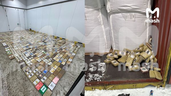 Партию кокаина на 13 млрд рублей задержали в Большом порту Санкт-Петербурга