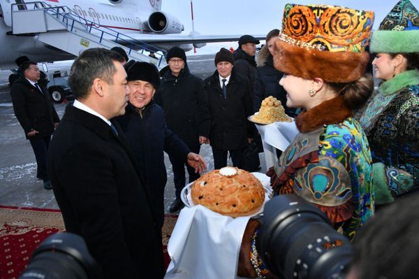 Президенты Казахстана, Кыргызстана, Узбекистана и Таджикистана прилетели в Казань