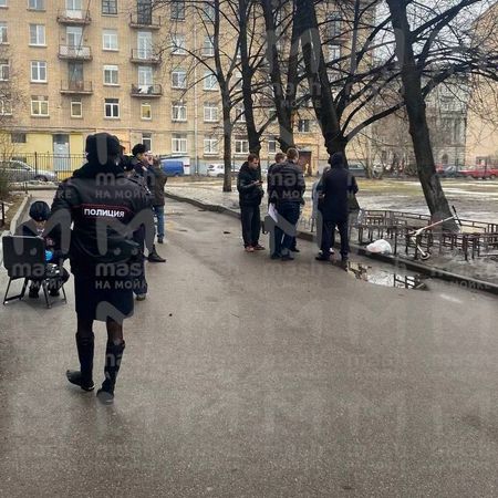 В Петербурге девушка метнула коктейль Молотова в вывеску избирательного участка