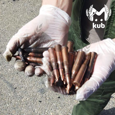 На турбазе "Водолей" в Апшеронском районе, где рванул газовый баллон, нашли пулемёт и патроны