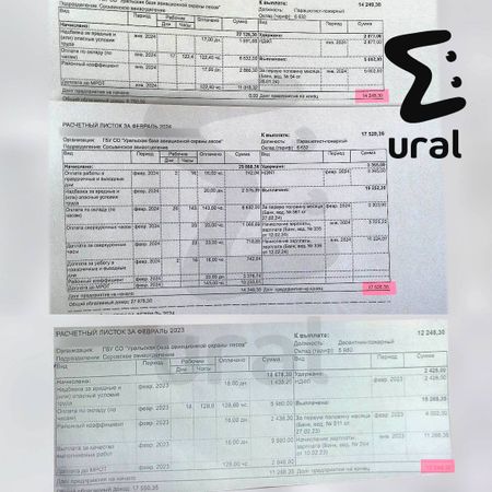 Сотрудники показали зарплаты в "Авиалесоохране" в ответ на слова министра природы Свердловской области