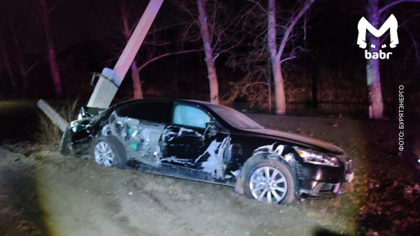 Гонщик на Lexus оставил без света более 2000 человек в Улан-Удэ
