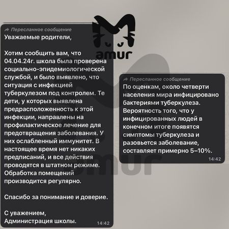 Родители заразившихся туберкулёзом школьников из Приморского края в панике