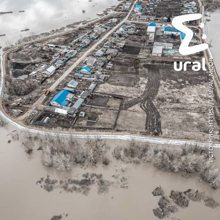 Вода отрезала Казанский район Тюменской области от большой земли