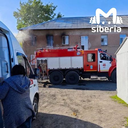 Двое детей погибли в пожаре под Новосибирском