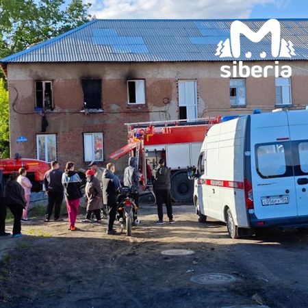 Двое детей погибли в пожаре под Новосибирском